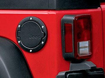 82214793 Jeep Wrangler Black Fuel Door