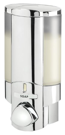 AVIVA Single Bottle Soap and Shower Dispenser Chrome