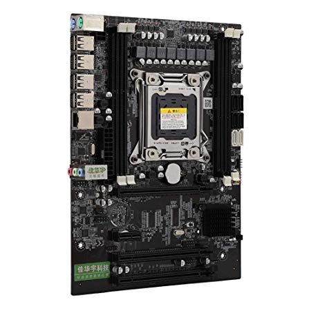 ASHATA Computer Mainboard,4xDDR3 Desktop PC Computer Motherboard Mainboard,with Intel X79 Series Chip,Stable and Fast,for Intel X79A1 LGA2011