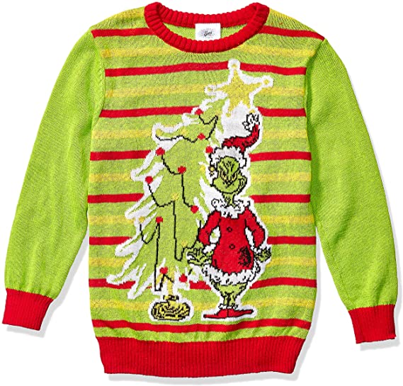 Dr. Seuss Boys' Ugly Christmas Sweater