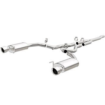 Magnaflow 19097 Stainless Steel Cat-Back Exhaust (2015 Ford Mustang L4 2.3L Ecoboost Street)