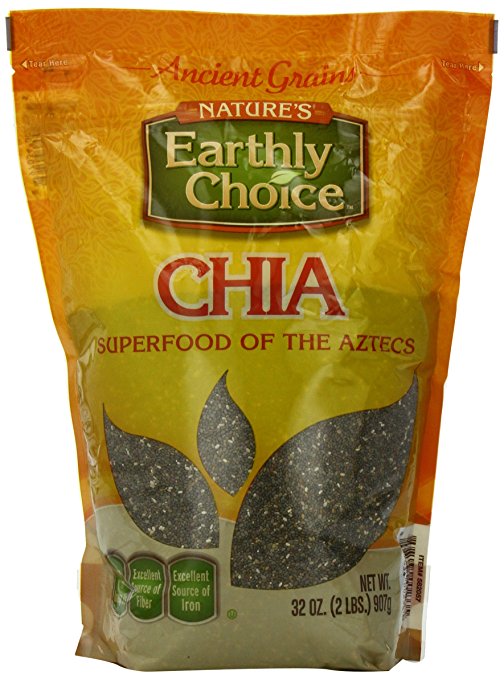 Nature's Earthly Choice Super Food of the Aztecs Chia Ancient Grains, 2 Pound