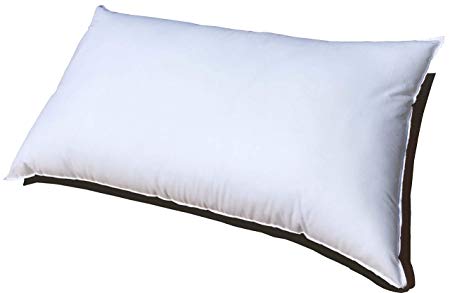 21x31 Inch Pillowflex Premium Polyester Filled Pillow Form Insert - Machine Washable - Oblong Rectangle Queen - Made In USA