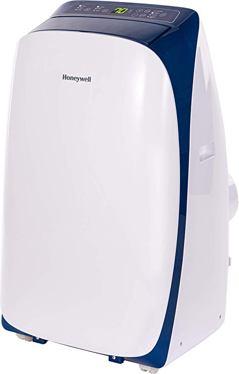 Honeywell Portable Air Conditioner, Dehumidifier & Fan for Rooms Up to 500 Sq. Ft with Remote Control, HL12CESWB