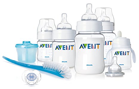 Philips AVENT BPA Free Classic Infant Starter Gift Set (Discontinued by Manufacturer)