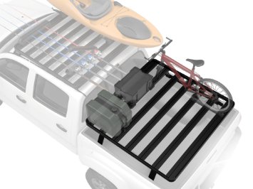 Toyota Tacoma Pick-Up Bed Rack for OEM Bed Rails / Full Size Aluminum Off-Road Slimline II Cargo Carrier - by Front Runner
