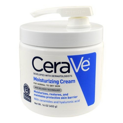 CeraVe Moisturizing Cream with Pump 16 oz (Pack of 2)