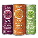 Izze Sparkling Juice 3 Flavor Variety Pack 84 Ounce Pack of 24