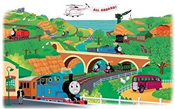Roommates Rmk1081Gm Thomas And Friends Peel & Stick Giant Wall Decal