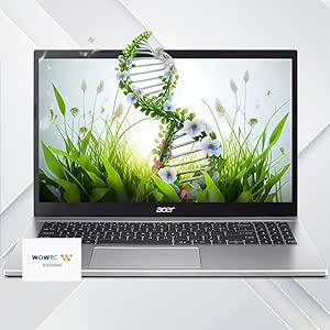 acer Aspire Premium Laptop | 15.6" FHD Display | AMD Ryzen 5 5500U (Beats i7-1250U) | 32GB RAM | 2TB SSD | Long Battery Life | Sleek Design | Ethernet Port | Windows 11 Pro | w/WOWPC Bundle