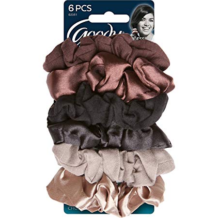Goody Styling Essentials Ouchless Scrunchies, Starry Night, 6 Count