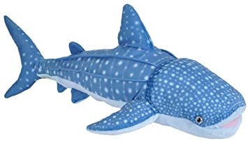 Wild Republic Whale Shark Plush, Stuffed Animal, Plush Toy, Gifts for Kids, Living Ocean 26 Inches