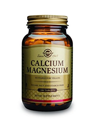 Solgar Calcium Magnesium Tablets, 100 Count