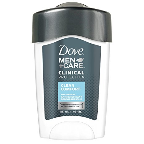 Dove Men Care Clinical Protection Antiperspirant Deodorant, Clean Comfort 1.7 oz