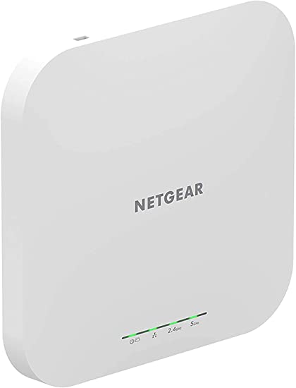 NETGEAR Wireless Access Point (WAX610PA) - WiFi 6 Dual-Band AX1800 Speed | Up to 250 Devices | 1 x 2.5G Ethernet LAN Port | 802.11ax | Insight Remote Management | PoE  or Included Power Adapter