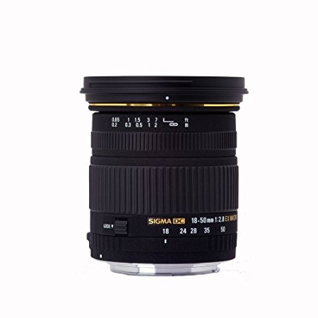 Sigma 18-50mm f/2.8 EX DC SLD ELD Aspherical Macro Lens for Pentax and Samsung Digital SLR Cameras