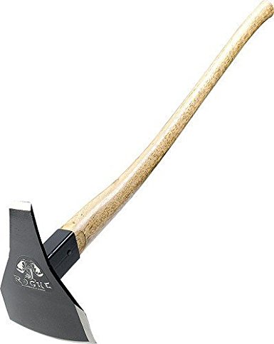 Prohoe Triangle Head Rogue Hoe with 40" Curved Hickory Handle