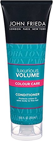 John Frieda Luxurious Volume Touchably Full For Colour Treated Hair Conditioner, 8.45 Fluid Ounce (Packaging May Vary)