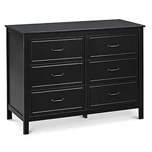 DaVinci Charlie 6-Drawer Double Dresser in Ebony