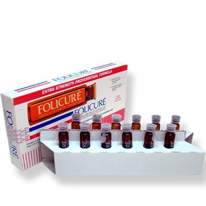 Folicure Vials Treatment (12 Ampoules) (2 Pack)