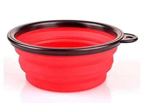 PETLESO Pop-up Pet Bowl Travel Bowl Water Feeder Bowl Portable Bowl For Dogs Cats