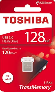 Toshiba 128GB 128G USB 3.0 Flash Disk TransMemory U364 USB3.0 Flash Drive mini USB Stick Read 120MB/s ( THN-U364W1280A4 )