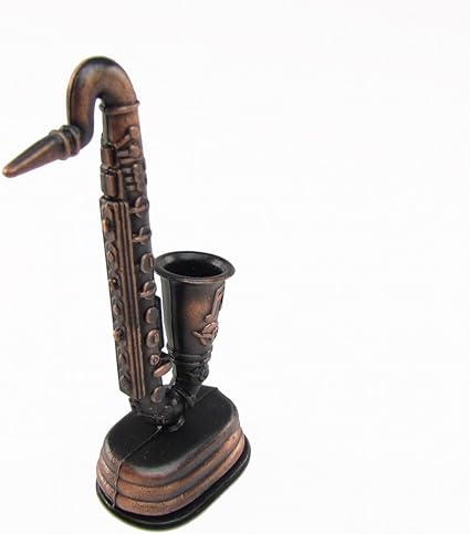 Treasure Gurus Die Cast Saxophone Musician Gift Pencil Sharpener