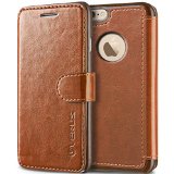 iPhone 6S Case Verus Layered DandyBrown - Card SlotFlipSlim FitWallet - For Apple iPhone 6 and iPhone 6S 47 Devices