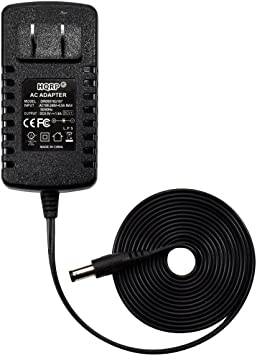 HQRP AC Adapter/Power Supply Compatible with Brother P-Touch AD-60 AD60 PT-1600 PT-1650 PT-1800 PT-1810 PT-1900 PT-1910 PT-2700 PT-2710 Labeling System UL Listed   Euro Plug Adapter