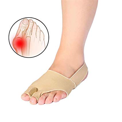 Bunion Corrector Big Toe Splint - Toe Separators for Bunions and Overlapping Toes - Bunion Pads for Men Women (L)