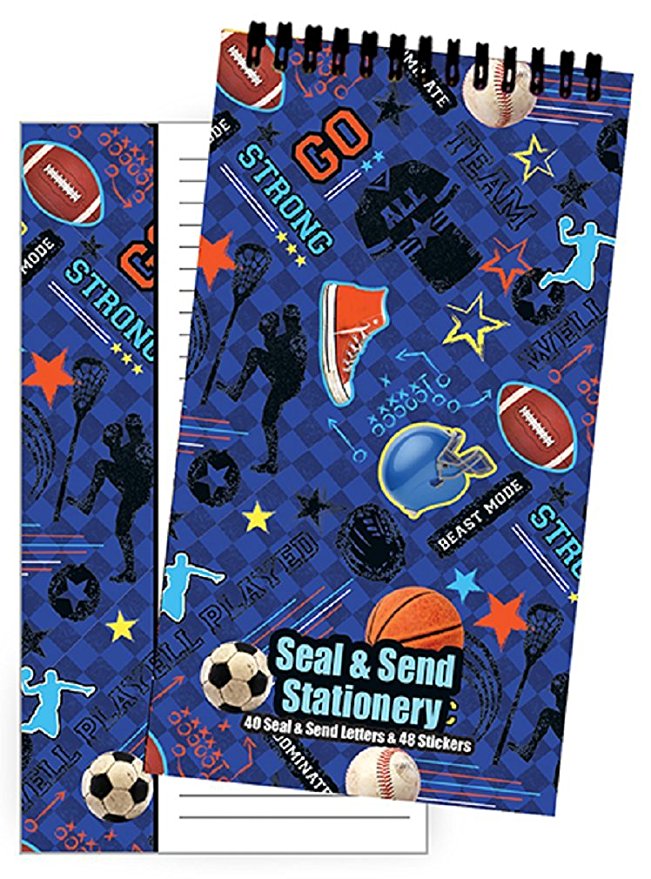 iscream 'Strong' Seal and Send 40 Sheet Stationery Pad with Sticker Seals