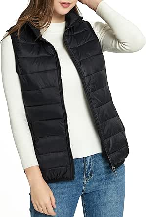 Alpine Swiss Jodie Womens Puffer Vest Lightweight Packable Down Alternative Vest Jacket