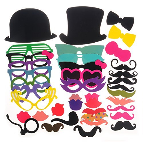40pcs Photo Booth Props for Party Favor