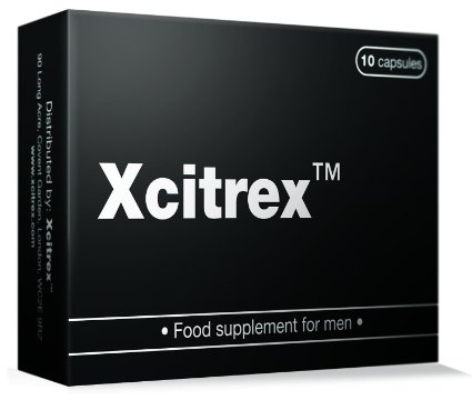 Xcitrex Sexual Performance Enhancing Food Supplement for Men Capsules - Pack of 20