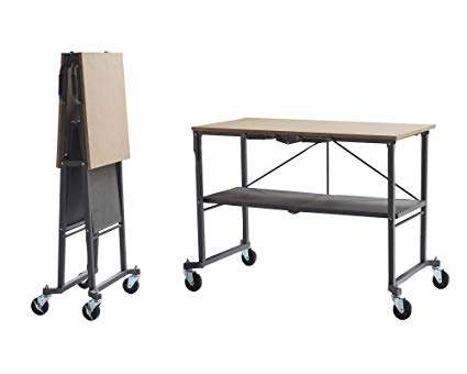 COSCO 66721DKG1E Folding Workbench and Table, Dark Gray