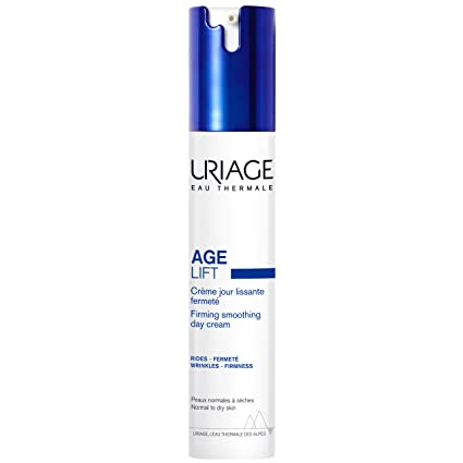 URIAGE Age Lift Firming Smoothing Day Cream 1.35 fl.oz. | Anti-Aging Cream with Retinol, Hyaluronic Acid, Vitamin C & Vitamin E to Reduce the Appearance of Fine Lines and Wrinkles & Combat Loss of Firmness