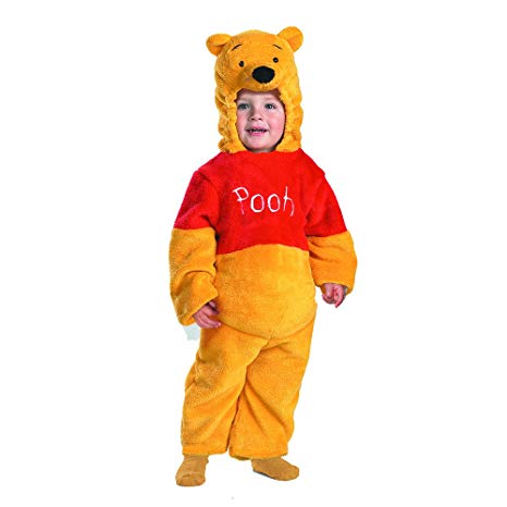 Winnie The Pooh Deluxe Two-Sided Plush Jumpsuit