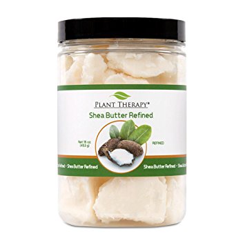Plant Therapy Shea Butter Refined. Ideal for Lotions, Creams, Balms and Soaps. 16 oz.