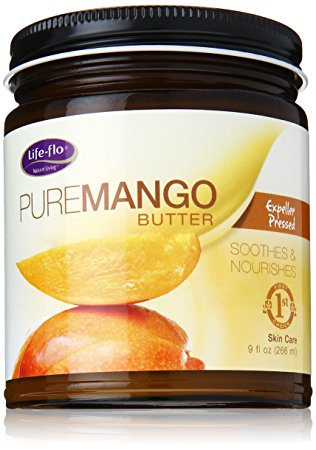 Life-Flo Pure Mango Butter, 9 Ounce