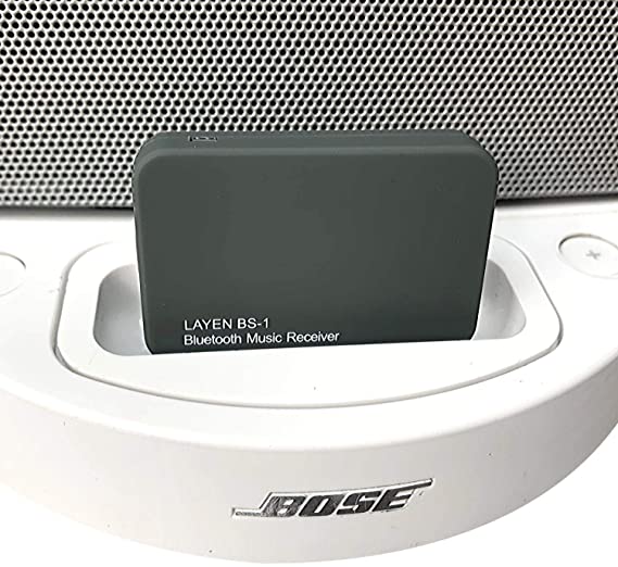 LAYEN BS-1 Bluetooth Receiver Audio Adapter - Dongle for Bose SoundDock Series 1 (Not Suitable for Cars)