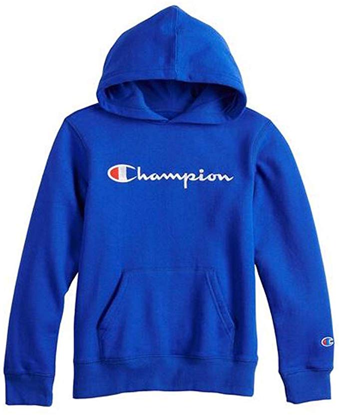 Champion Kids Clothes Sweatshirts Youth Heritage Fleece Pull On Hoody Sweatshirt with Hood