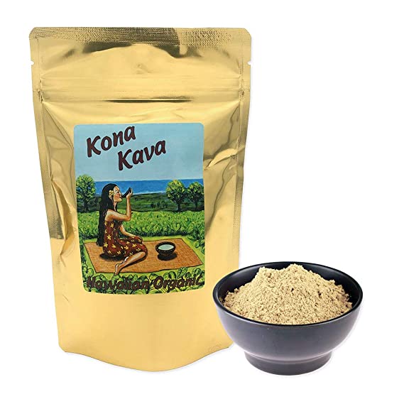 Kona Kava Farm Gourmet Formula Instant 9% Kavalactone Powder Mix | Potent Maximum Power Micronized Supplement Drink | Pure Happiness, Joy & Energy Now in a Cup | Premium Quality (Banana Vanilla, 4 oz)