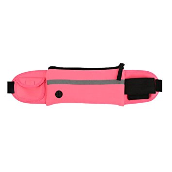 Refoss Running Waist Pack, Water Resistant Fanny Pack, Expandable Sport Belt with Water Bottle Holder, Great for Biking, Hiking, Travel and Outdoor Activities