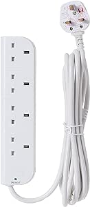 BELKIN 4-WAY ECON SURGE PROTECT 3M CABLE