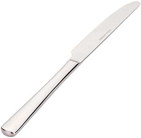 Dinner Knife, Table Knives, Butter Knife Set - 18/10 Heavy-Duty Stainless Steel - 9" - 2ct - Dishwasher-safe - Restaurantware