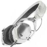 V-MODA XS On-Ear Folding Design Noise-Isolating Metal Headphone White Silver