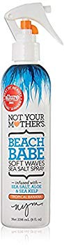 Not Your Mothers Beach Babe Soft Waves Sea Salt Spray 8oz (2 Pack)