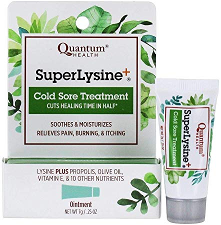Quantum Super Lysine Plus Cold Sore Treatment -- 0.25 oz