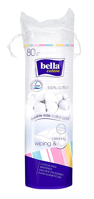 Bella Cosmetic Cotton Pads Oval (Waciki) A'80 +30% B Gratis