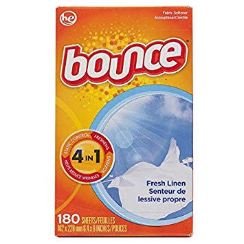 Bounce Fabric Softener Lint Remover 4 in 1 Fresh Linen - 180 Sheets